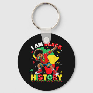 Llavero Mes de la Historia Negra Soy la Historia Negra Niñ