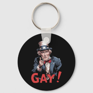 Llavero Mes del Orgullo Divertido Aliado Gay LGBT