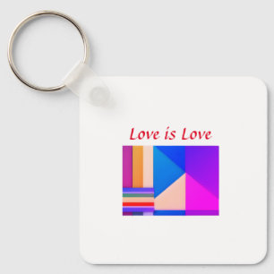 Llavero Mes del orgullo gay colorido LGBTQ amor añadir nom
