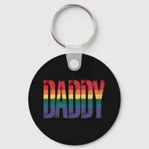 Llavero Mes del Orgullo Gay del Papá Día del Padre LGBTQ A