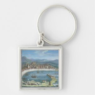 Llavero Messina - una vista panorámica del puerto