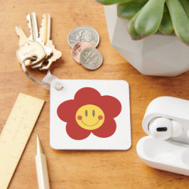 Llavero  Metal Square Keychain