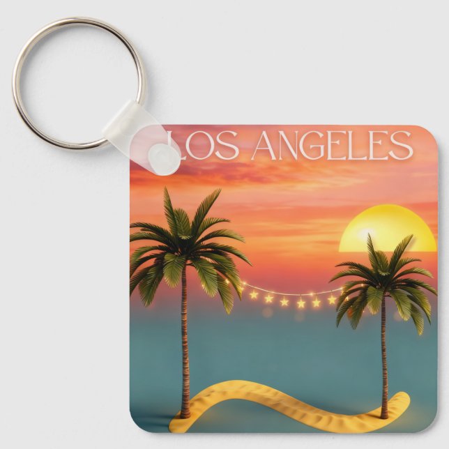 Llavero Metal Square Keychain (Anverso)