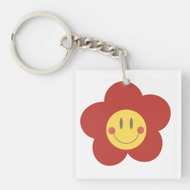 Llavero  Metal Square Keychain (Frente)