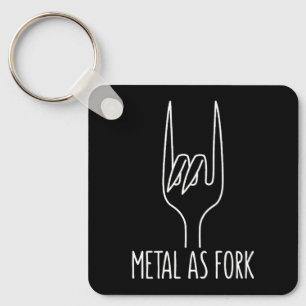 Llavero Metalizado como el diseño de la cocina divertida d