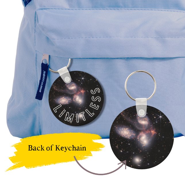 Llavero Metalizado Inspirador ilimitado (Subido por el creador)