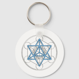 Llavero Metatrons Würfel - Merkaba - Stern Tetraeder