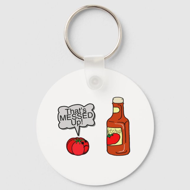 Llavero Metido en Ketchup (Anverso)
