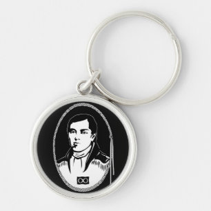 Llavero Metis Pride Keychain Metis Líder Cuthbert Grant