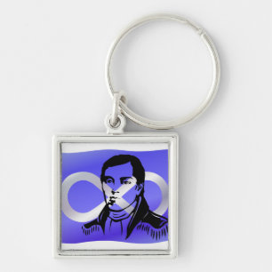 Llavero Metis Pride Keychain Metis Líder Cuthbert Grant