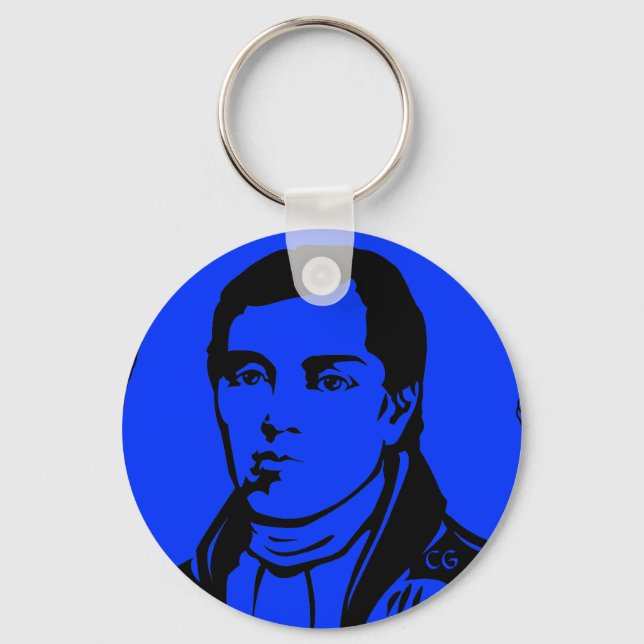 Llavero Metis Pride Keychain Metis Líder Cuthbert Grant (Anverso)