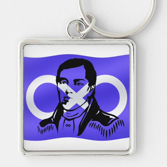 Llavero Metis Pride Keychain Metis Líder Cuthbert Grant (Frente)