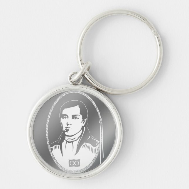Llavero Metis Pride Keychain Metis Líder Cuthbert Grant (Frente)