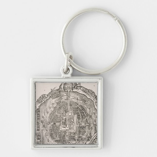 Llavero México antes de la conquista (Frente)