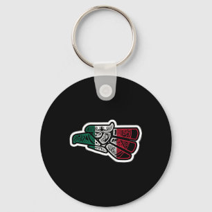 Llavero México Bandera Mexicana Vintage Orgullo Hecho En M