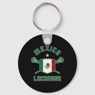 Llavero México Lacrosse Lax Bandera Mexicana