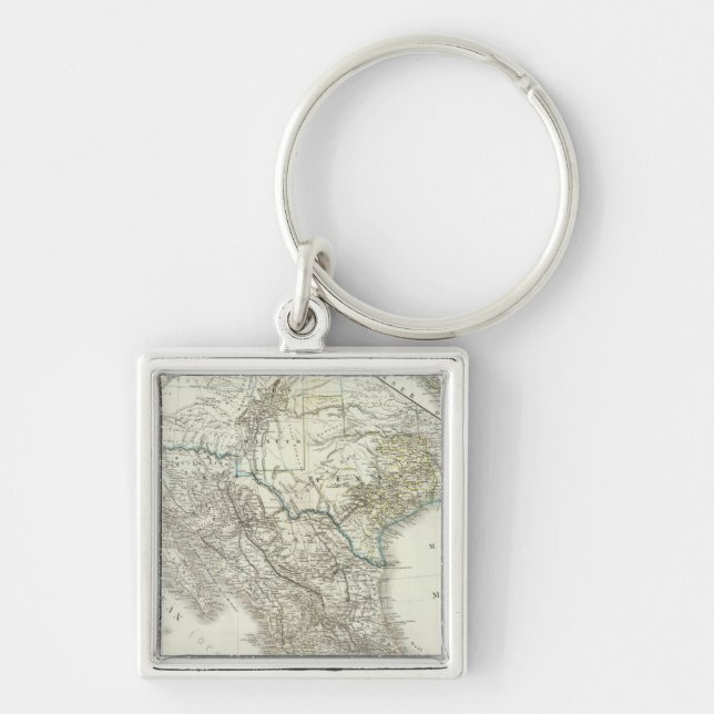 Llavero México, Texas, California, C América (Frente)