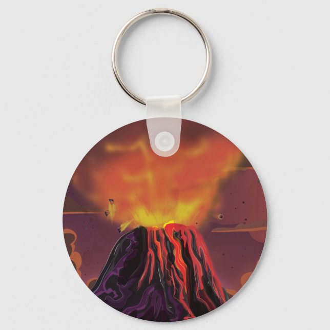Llavero Mexico Volcano (Anverso)