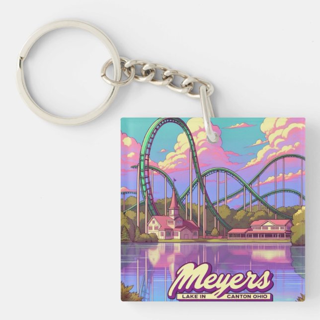 Llavero Meyers lake amusement park (Frente)