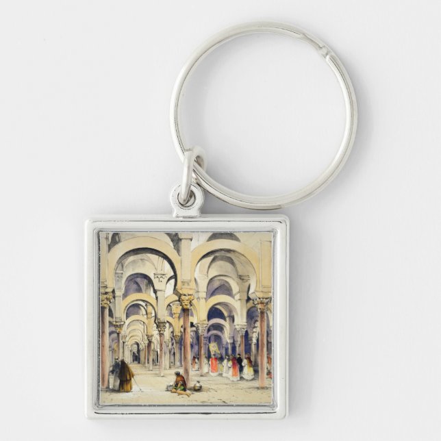 Llavero Mezquita en Córdoba, de "bosquejos de España", (Frente)