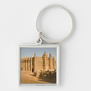 Llavero Mezquita en Djenne, un ejemplo clásico de