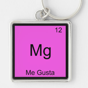 Llavero Mg - Me Gusta Camiseta Divertida Elemento Meme Quí