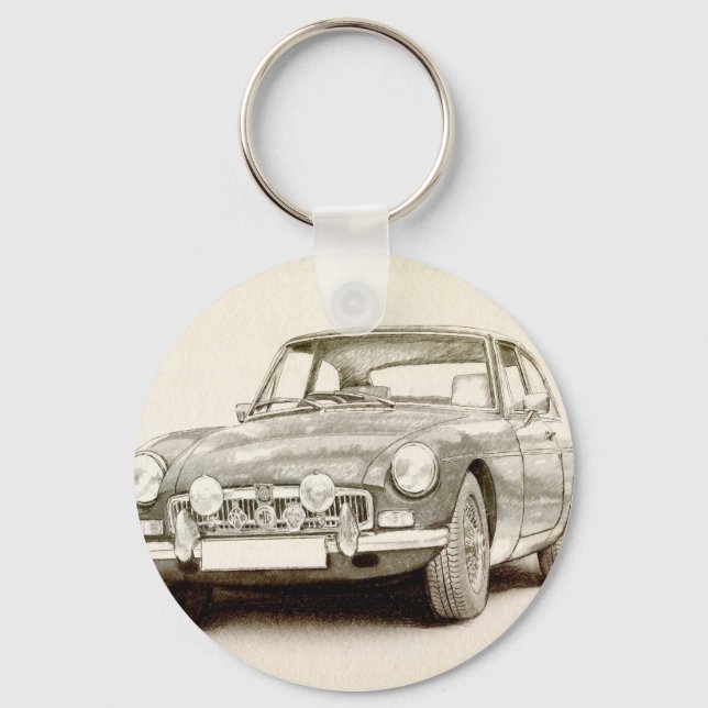 Llavero MG MGB MkII (Anverso)