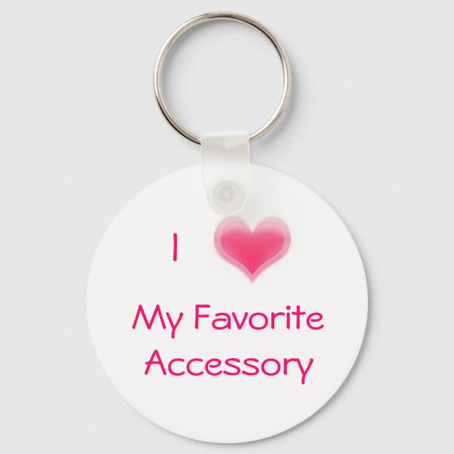 Llavero Mi accesorio favorito (Anverso)
