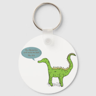 Llavero Mi ácido ribonucleico me hizo parecer así