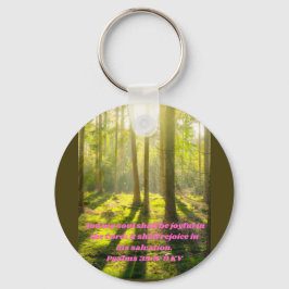 Llavero mi alma será alegre en el Señor. Fe