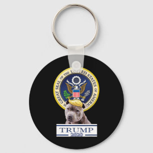 Llavero Mi American Staffordshire Terrier para Trump