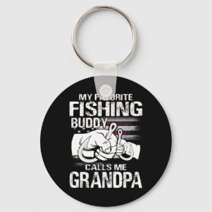 Llavero Mi amigo pescador favorito me llama abuelo