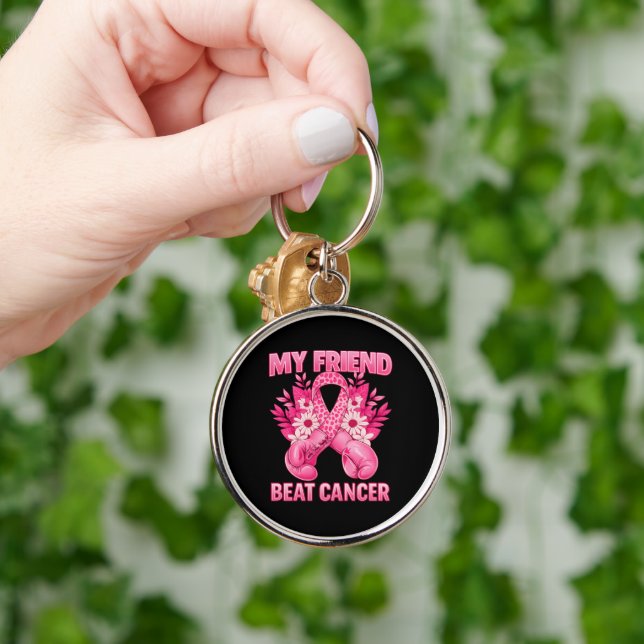 Llavero Mi amigo venció el cáncer (Mano)