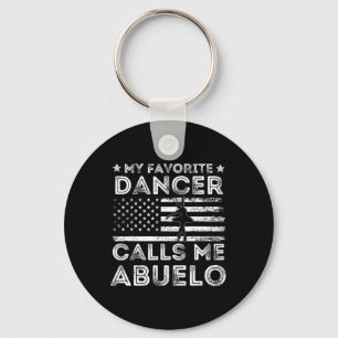 Llavero Mi bailarina favorita me llama Abuelo Dance Ballet
