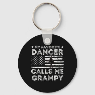 Llavero Mi bailarina favorita me llama fan de baile alegre