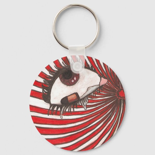 Llavero Mi bebé me disparó (Anverso)