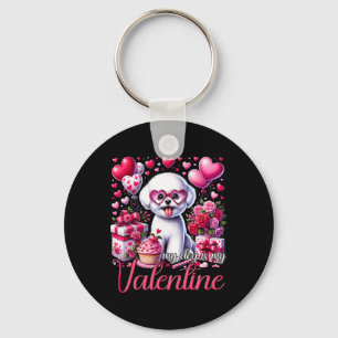 Llavero Mi Bichon Frise Es Mi San Valentín Amantes de los 