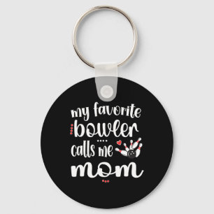 Llavero Mi Bowler favorito me llama Bowler Mamá Bowler Mam
