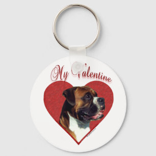 Llavero Mi Boxer Valentine