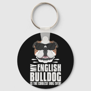 Llavero Mi Bulldog En Inglés Es El Más Cómodo