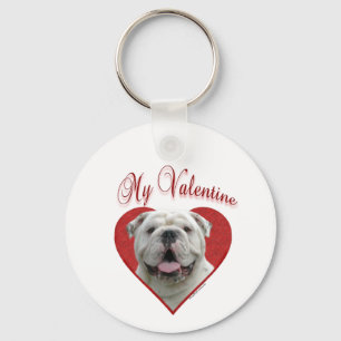 Llavero Mi Bulldog Valentine