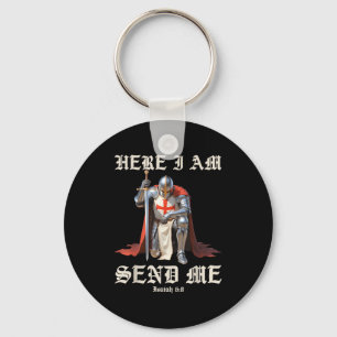 Llavero Mi Camiseta Aquí Estoy Enviar Caballeros Templario