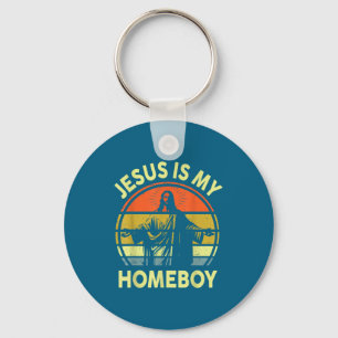 Llavero Mi Camiseta Jesús Hermano Retro Cristiano Religios