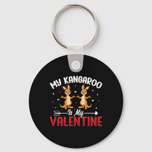 Llavero Mi canguro es mi San Valentín - Amantes de los ani