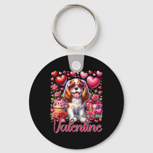 Llavero Mi Cavalier King Charles Spaniel es mi San Valentí