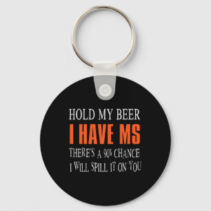 Llavero Mi Cerveza Tengo Conciencia De La Esclerosis Múlti