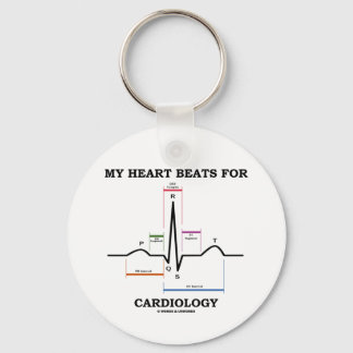 Llavero Mi Corazón Golpea Por Cardiología (Ritmo Sinusal)
