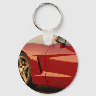 Llavero Mi Corvette rojo