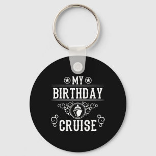 Llavero Mi crucero de cumpleaños barco divertido vacacione