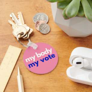 Llavero Mi cuerpo mi voto Roevember